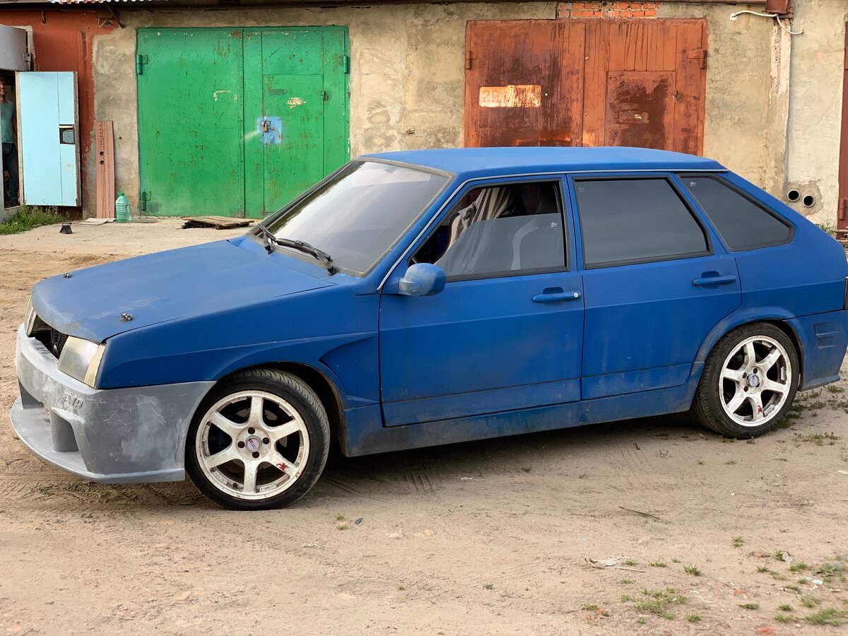 1996 LADA (ВАЗ) 2109 21093i, синий, 95000 рублей - вид 2