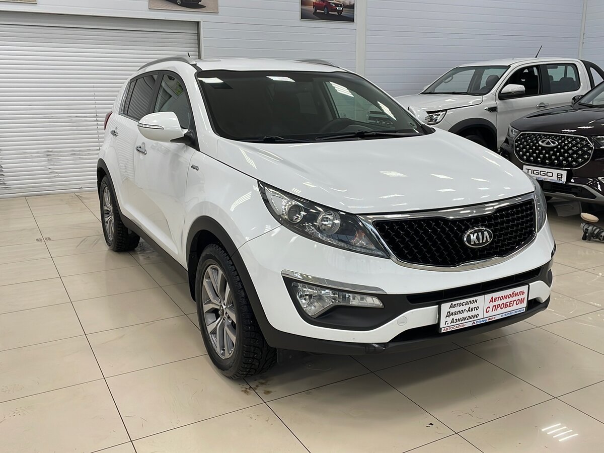 Kia Sportage 2015 Р±РµР»С‹Р№