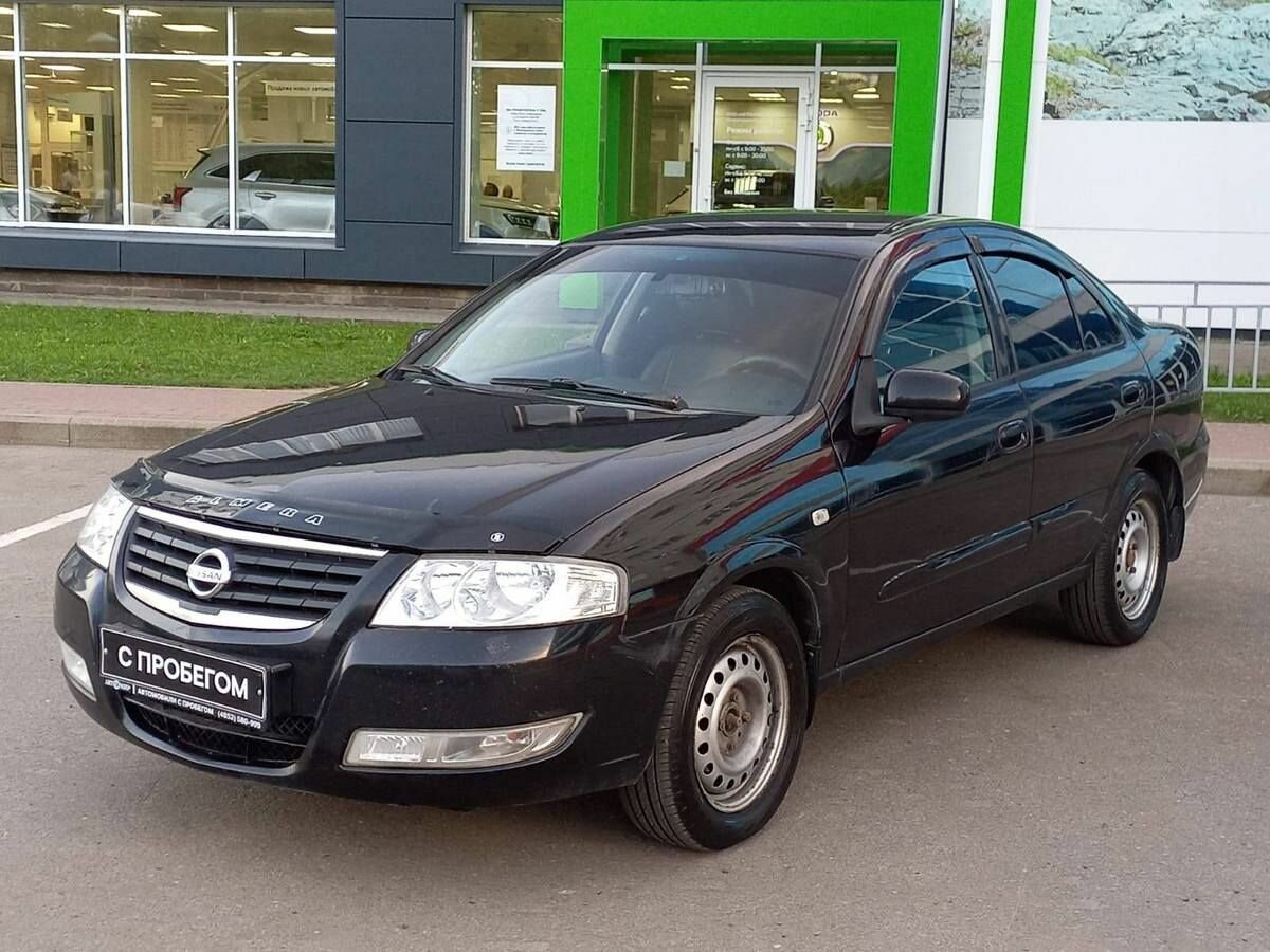 Nissan Almera 2006 черный