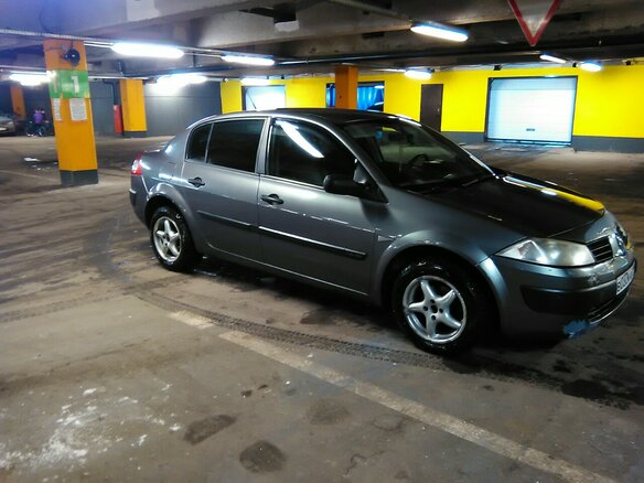 2004 Renault Megane II, серый - вид 2