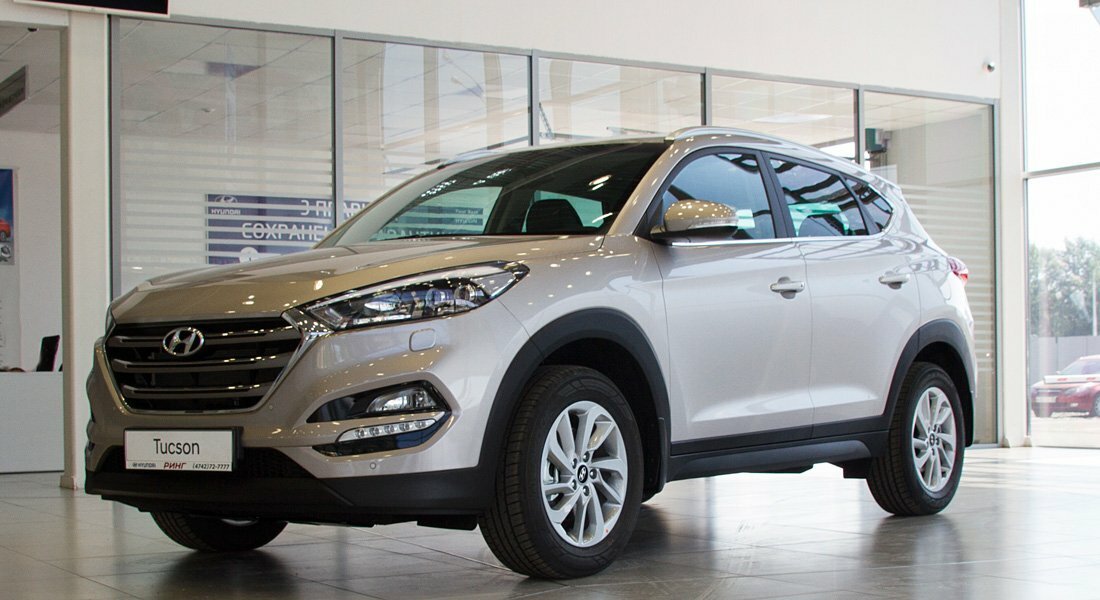 Hyundai Tucson 2018 песочный