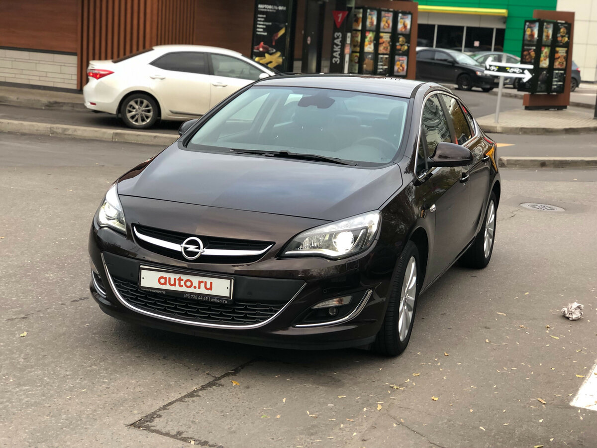 Opel Astra j Рестайлинг 2014