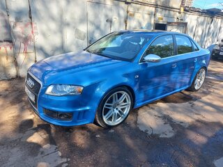 2006 Audi RS 4 II (B7), синий, 5000000 рублей, вид 1