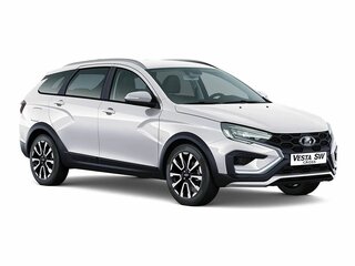 2024 Lada (ВАЗ) Vesta SW Cross I Рестайлинг (NG), белый, 1879000 рублей, вид 1