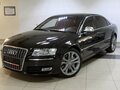 2006 Audi A8 II (D3) Рестайлинг, чёрный - вид 1