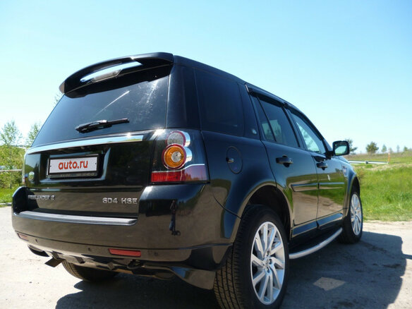 2012 Land Rover Freelander II Рестайлинг 2, чёрный - вид 3