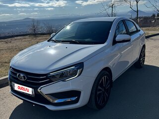 2024 Lada (ВАЗ) Vesta I Рестайлинг (NG), белый, 1370000 рублей, вид 1