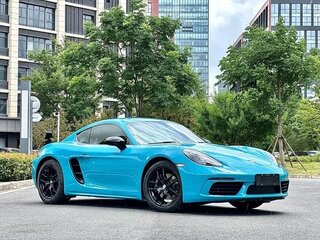 2021 Porsche Cayman III 718 (982), голубой, 5125311 рублей, вид 1