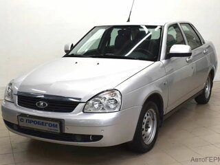 2011 Lada (ВАЗ) Priora I, серебристый, 469000 рублей, вид 1