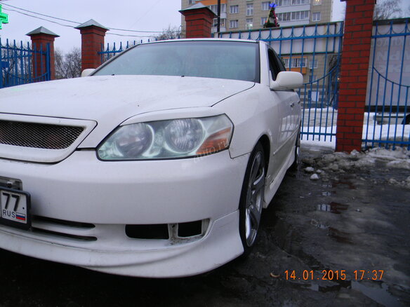 2001 Toyota Mark II IX (X110), белый - вид 10