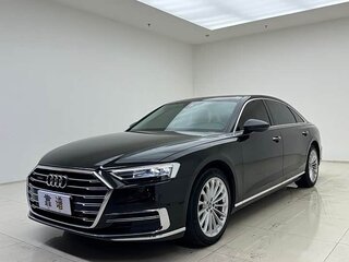 2020 Audi A8 Long 55 TFSI IV (D5), чёрный, 5295311 рублей, вид 1