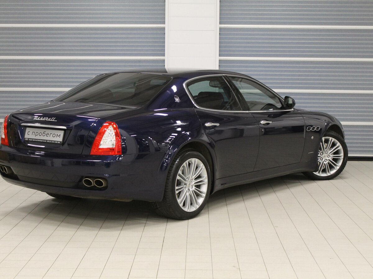 Maserati Quattroporte РіРѕР»СѓР±РѕР№