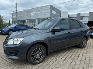 2016 Lada (ВАЗ) Granta I, серый, 569000 рублей, вид 1