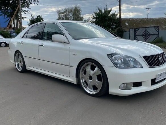 2007 Toyota Crown XII (S180), белый, 1200000 рублей - вид 2