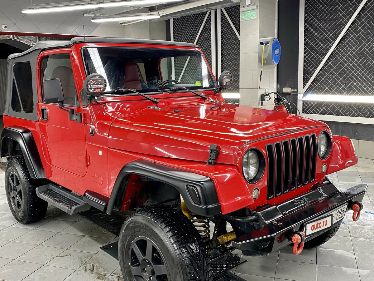 Купить б/у Jeep Wrangler II (TJ) 2.5 AT (118 л.с.) 4WD