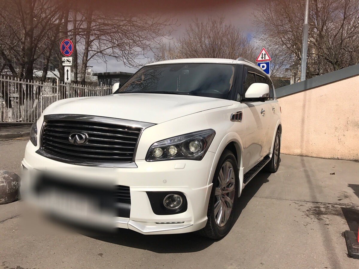РРЅС„РёРЅРёС‚Рё qx56 2011 Р±РµР»С‹Р№