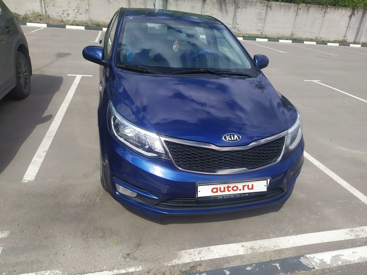 Купить б/у Kia Rio III Рестайлинг 1.6 AT (123 л.с.) бензин автомат в ...