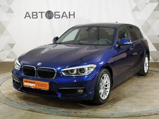 2017 BMW 1 серии 118i II (F20/F21) Рестайлинг 2, синий, 1733000 рублей, вид 1