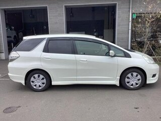 2012 Honda Fit Shuttle I, белый, 730000 рублей, вид 1