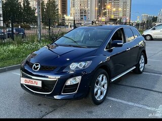 2011 Mazda CX-7 I Рестайлинг, синий, 1200000 рублей, вид 1