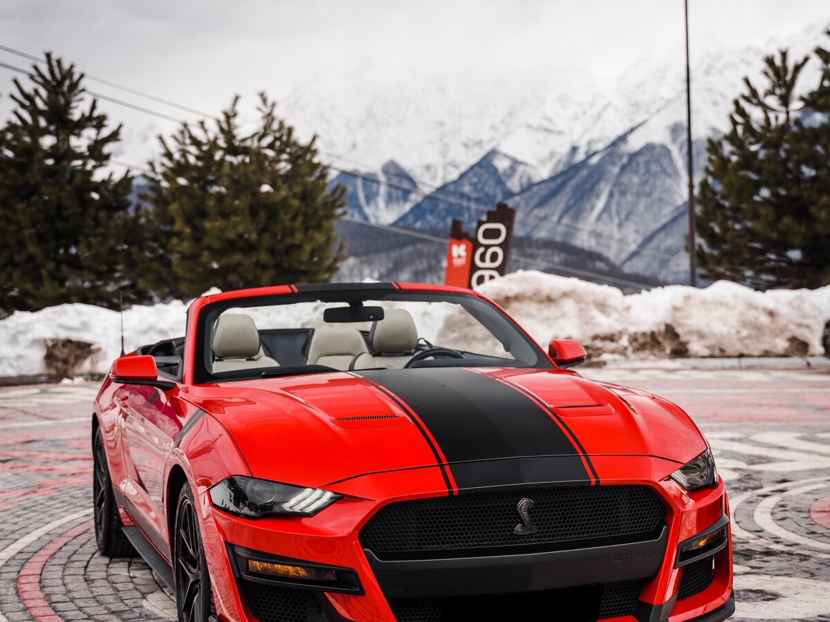 Купить б/у Ford Mustang VI Рестайлинг 2.3 AT (317 л.с.) бензин автомат ...