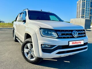 2018 Volkswagen Amarok I Рестайлинг, белый, 3080000 рублей, вид 1