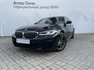 2021 BMW 5 серии 520d xDrive VII (G30/G31) Рестайлинг, чёрный, 4689000 рублей, вид 1