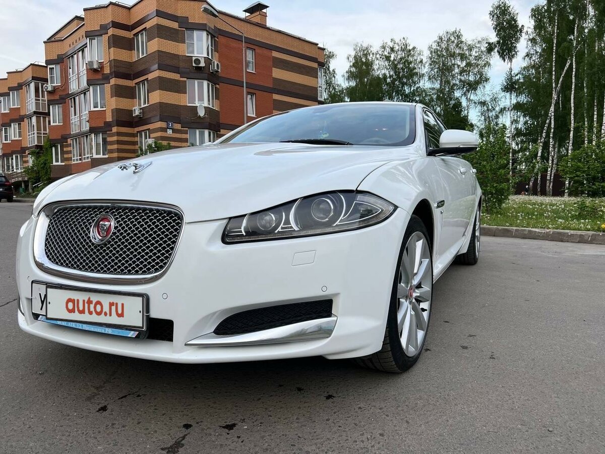 Ягуар белый авто