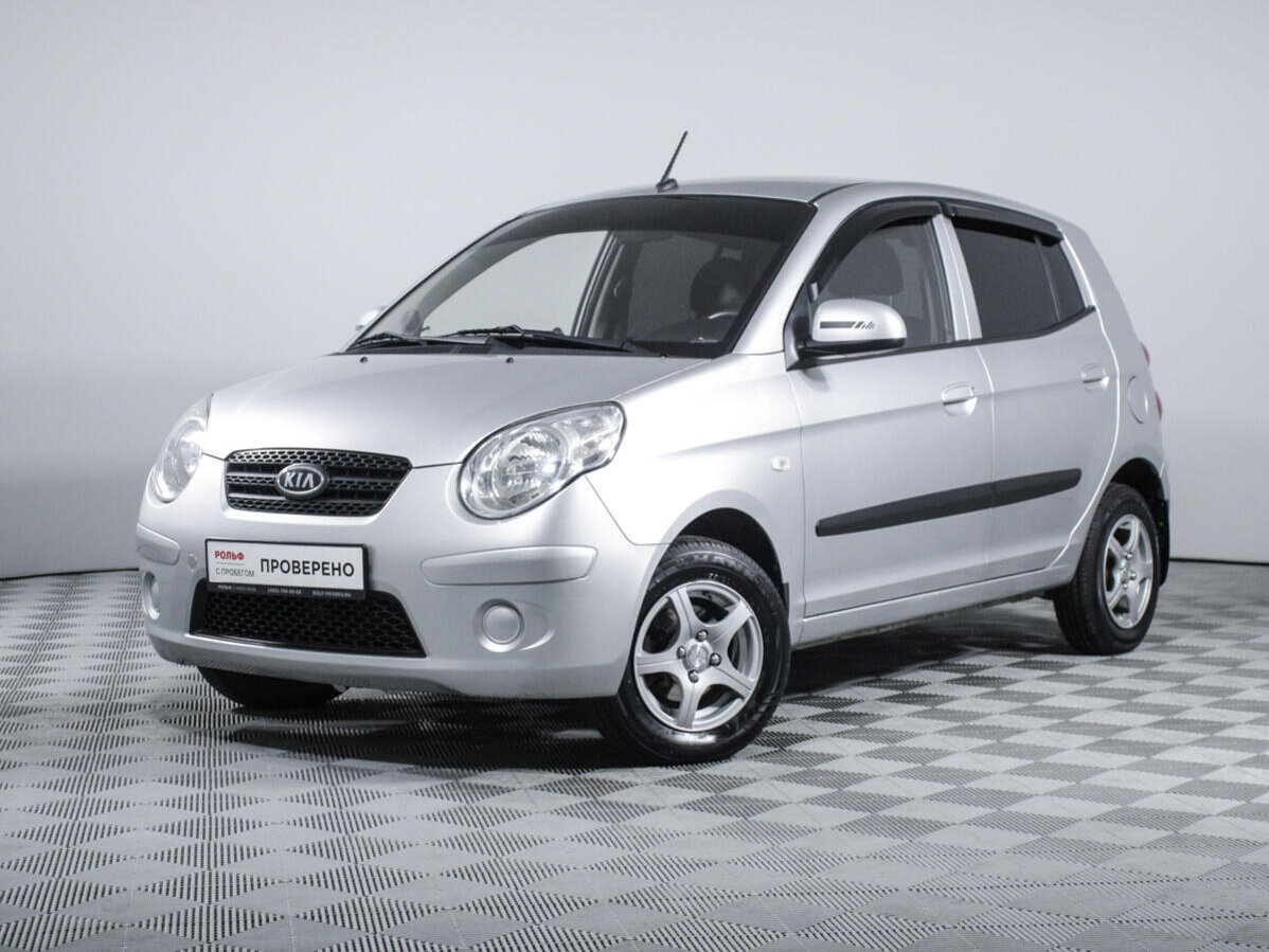 Купить б/у Kia Picanto I Рестайлинг 1.1 AT (65 л.с.) бензин автомат в Москве: кр