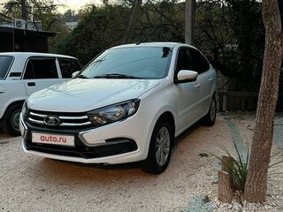 2019 Lada (ВАЗ) Granta I Рестайлинг, белый, 800000 рублей, вид 1