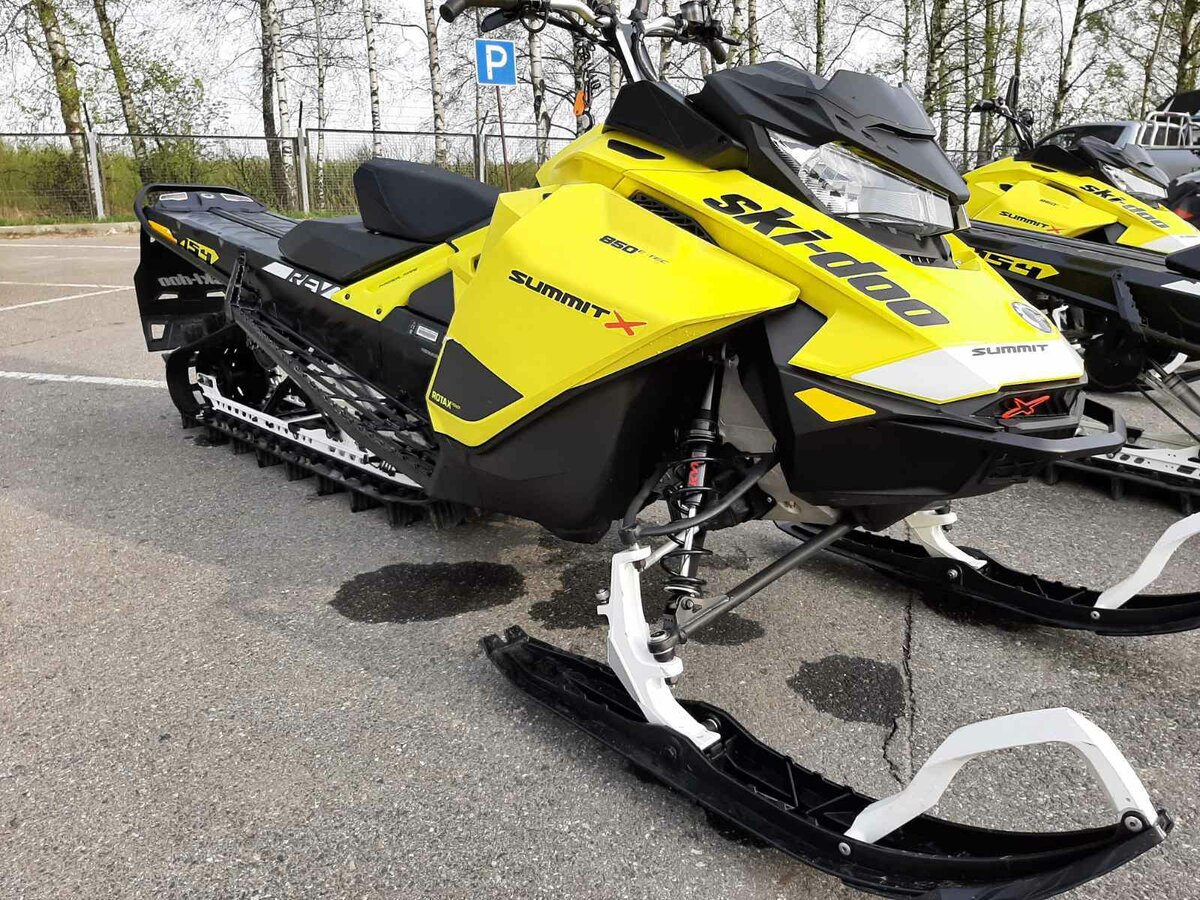 2020 BRP Ski-Doo Summit 850, жёлтый - вид 7.