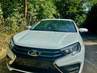 2024 Lada (ВАЗ) Vesta I Рестайлинг (NG), белый, 1560000 рублей, вид 1