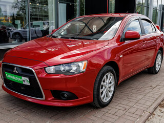 2011 Mitsubishi Lancer X Рестайлинг, красный, 660000 рублей, вид 1