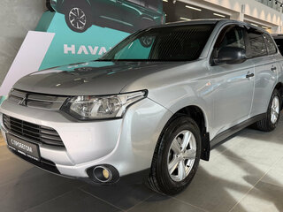 2014 Mitsubishi Outlander III Рестайлинг, серебристый, 1449000 рублей, вид 1