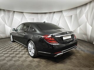 2017 Mercedes-Benz Maybach S-Класс 450 I (X222) Рестайлинг, чёрный, 4095000 рублей, вид 4