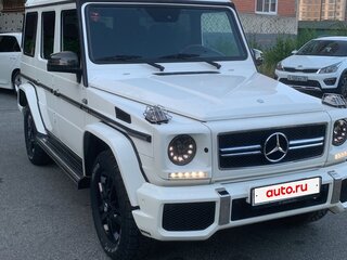 2002 Mercedes-Benz G-Класс 500 II (W463), белый, 2250000 рублей, вид 1