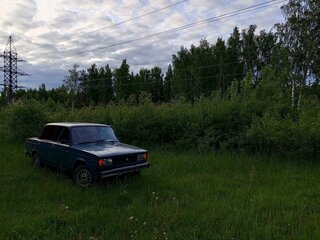 1998 Lada (ВАЗ) 2105, синий, 60000 рублей, вид 1