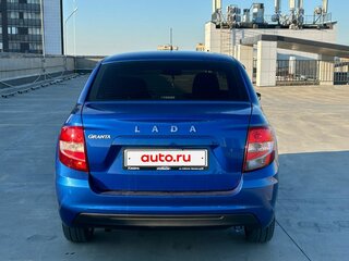 2022 Lada (ВАЗ) Granta I Рестайлинг, синий, 790000 рублей, вид 4