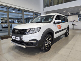 2024 Lada (ВАЗ) Largus Cross I Рестайлинг, белый, 2020000 рублей, вид 1