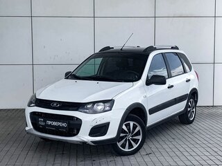 2017 Lada (ВАЗ) Kalina Cross II, белый, 570000 рублей, вид 1