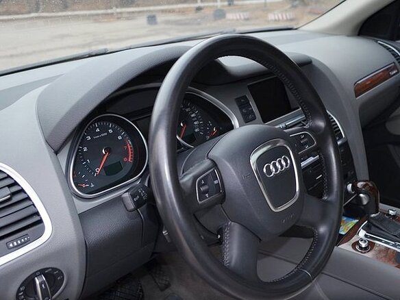 2011 Audi Q7 I (4L) Рестайлинг, синий