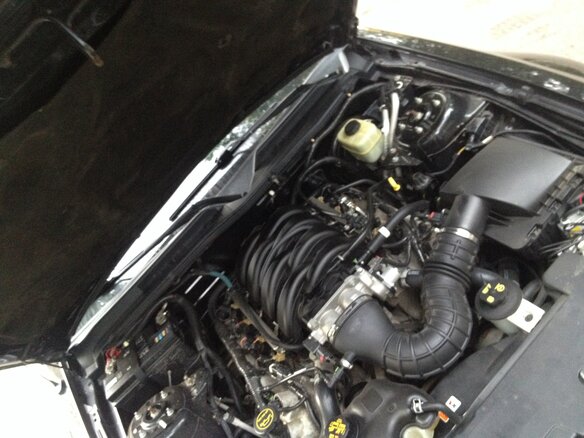 2006 Ford Mustang V, чёрный - вид 4