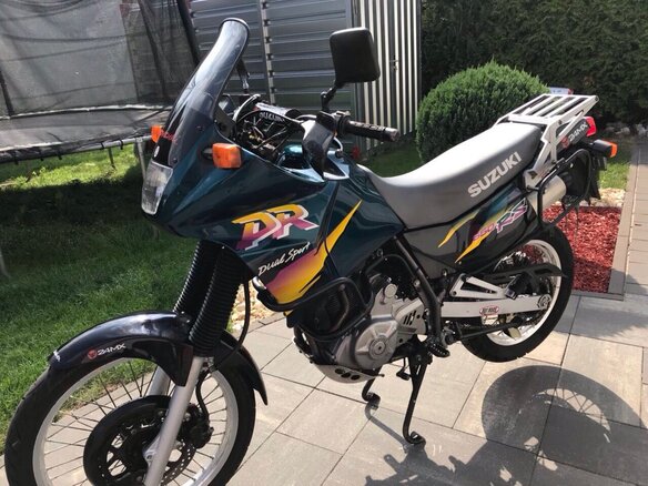 2000 Suzuki XF 650 Freewind, синий - вид 12