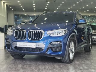 2021 BMW X4 20i II (G02), синий, 3467000 рублей, вид 1