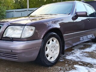 1995 Mercedes-Benz S-Класс 500 III (W140), фиолетовый, 3000000 рублей, вид 1
