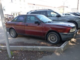 1987 Audi 80 IV (B3), красный, 88000 рублей, вид 1