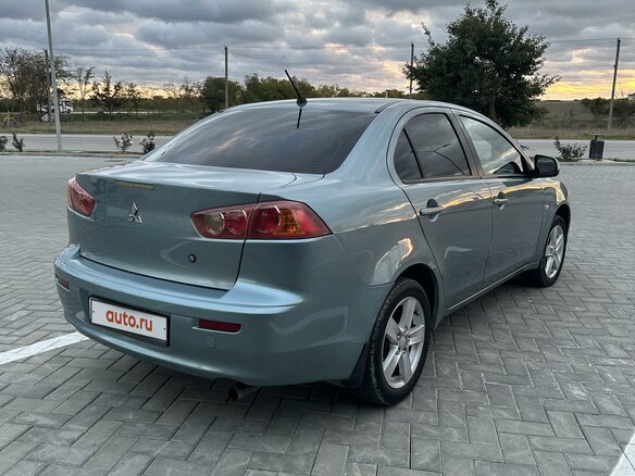 2007 Mitsubishi Lancer X, серый, 660000 рублей - вид 4