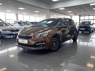 2016 Kia Ceed II Рестайлинг, коричневый, 1115000 рублей, вид 1
