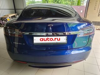 2016 Tesla Model S 75 I Рестайлинг, синий, 2450000 рублей, вид 5