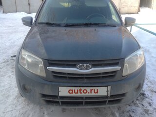 2015 Lada (ВАЗ) Granta I, серый, 350000 рублей, вид 1